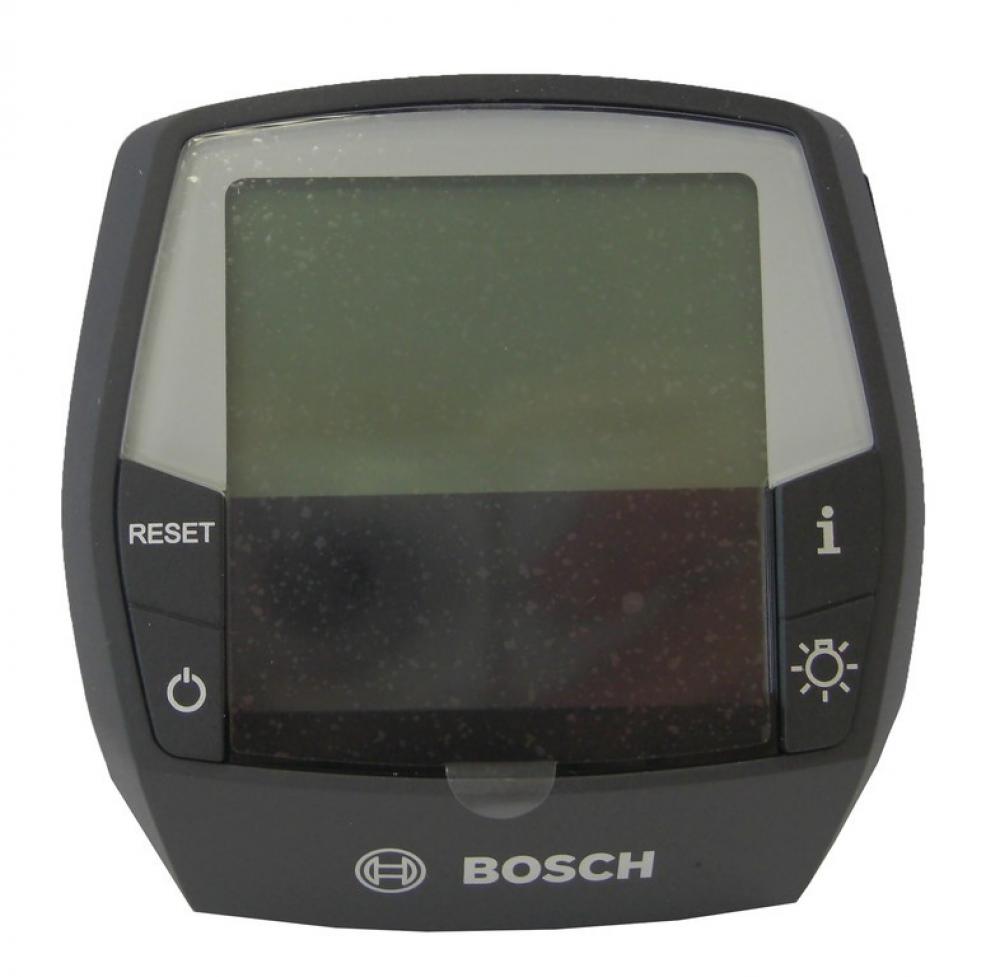Bosch Intuvia eBike Display BUI255 in Anthrazit, mit Tasten für komfortable Bedienung.