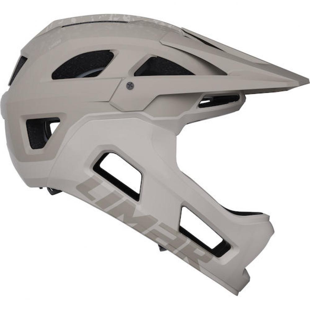 Limar Livigno + Mips Matt Sand M - leichter Fullface-Helm mit maximalem Schutz