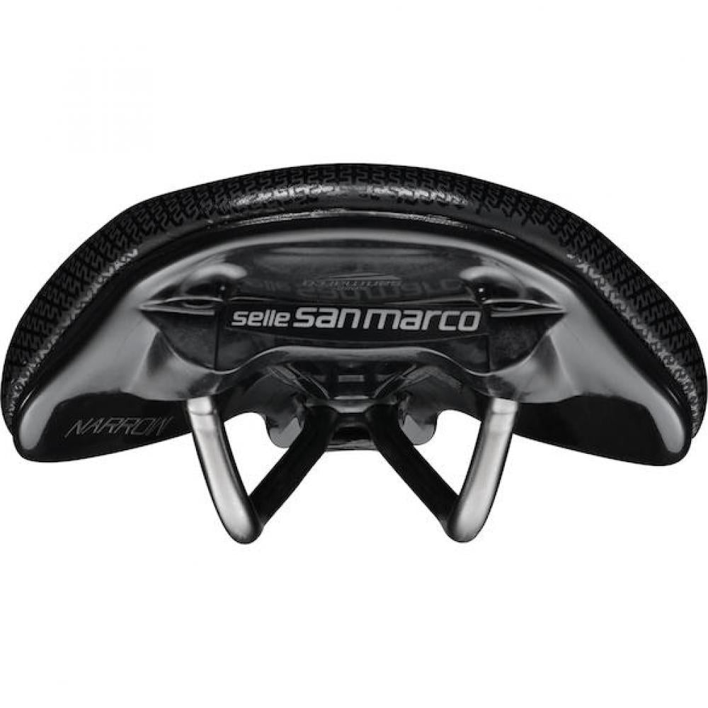 Selle San Marco Sattel Shortfit 2.0 Supercomfort Racing 140 x 255 mm Schwarz - maximaler Rennkomfort