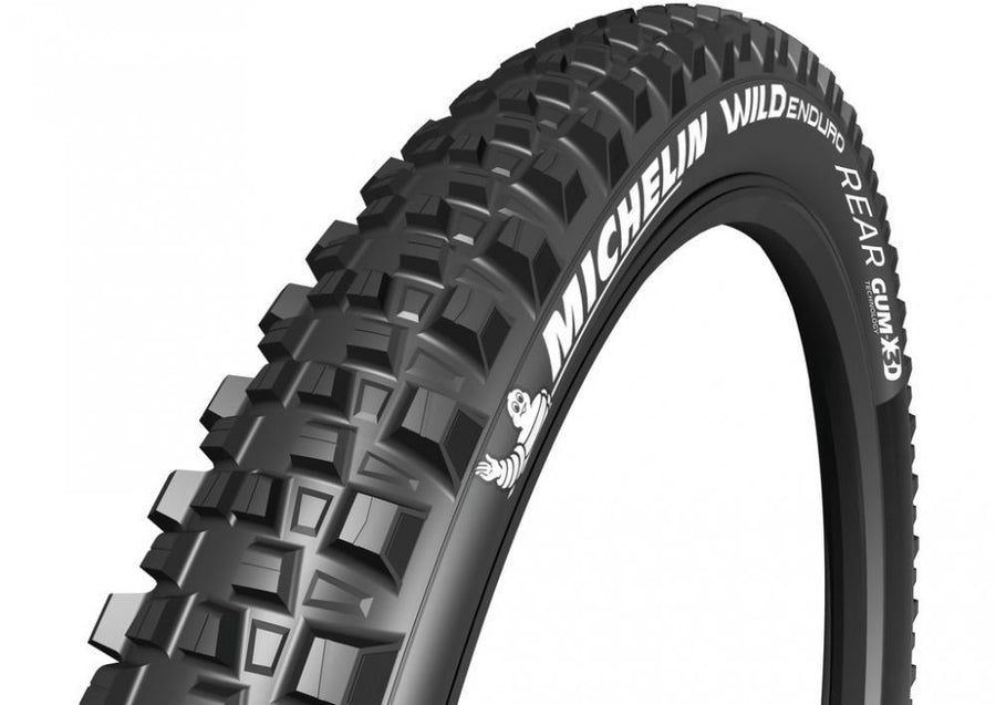 Michelin Wild Enduro Rear Reifen 27.5x2.60 schwarz faltbar mit aggressivem MTB-Profil.