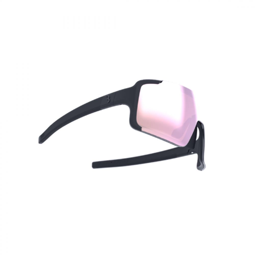 BBB Cycling Sportbrille Chester Narrow MLC Rose Größe Narrow matt schwarz - Performance & Schutz