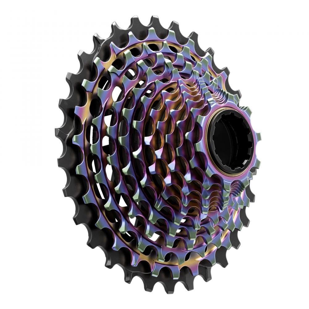 SRAM XG-1290 E1 10-30T Regenbogen-Fahrradkassette, leicht, steif, perfekt abgestuft.