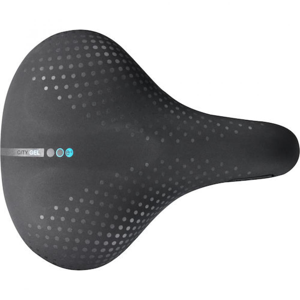 Selle San Marco Sattel City Gel 220 x 269 mm Schwarz - maximaler City-Komfort