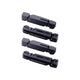 BBB Cycling Bremsschuhe TechStop cartridge 4 in 1 Standard schwarz - starke Bremsleistung bei jedem Wetter