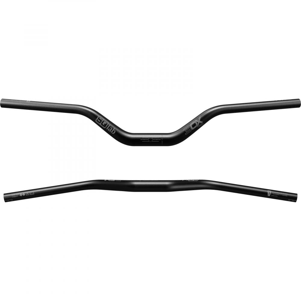 Trial SQlab 3OX Trial ltd. Team Lenker - Aluminium 7050 - 730 mm 84 mm Rise 9° Backsweep 5° Upsweep Klemmung 31 8 mm - 31.8 mm