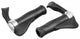 Humpert/Ergotec Ergotec Multiflex-Griffe AKSB-10/3 schwarz/silber 87/87mm - Griffgummi - Ergonomische Griffe