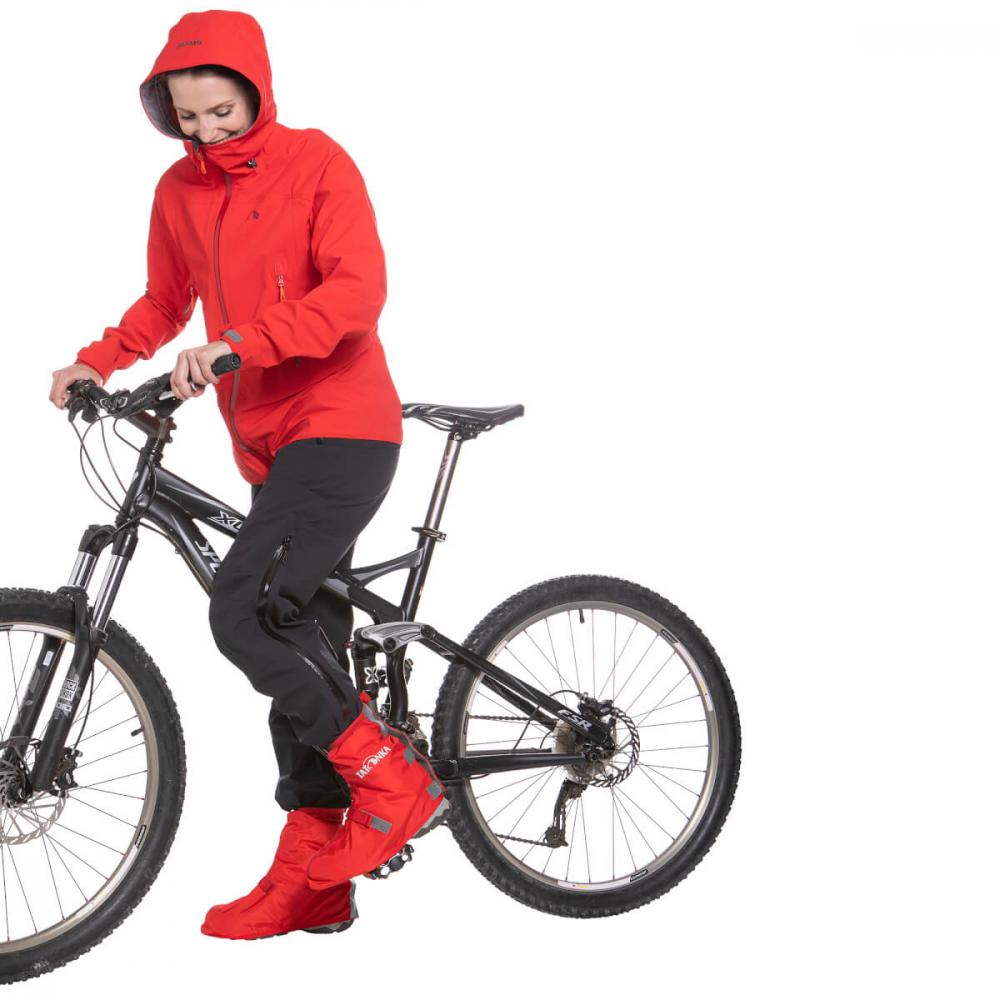 Tatonka Velo Gaiter - Fahrradgamaschen Unisex L mit effektivem Spritzschutz