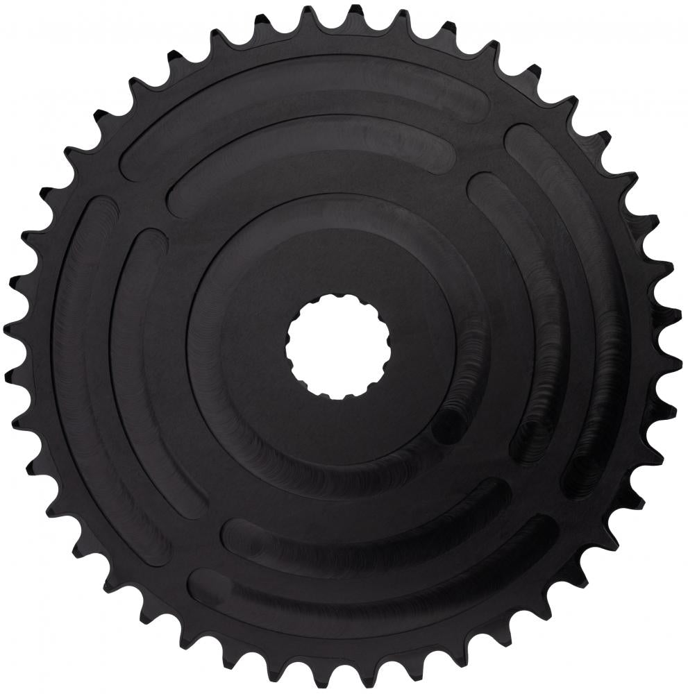 CONTEC Kettenblatt "C.Drive DM"nDirect Mount, 9-/10-/11-fach, 3/32", Narrow-Wide (NW) Zahnprofil, Aluminium 7075, schwarznSB-verpackt, 47,5mm Kettenlinie (Standard), Chainglider kompatibel, passend für Bosch Antrieb Gen. 3, 44 Zähne