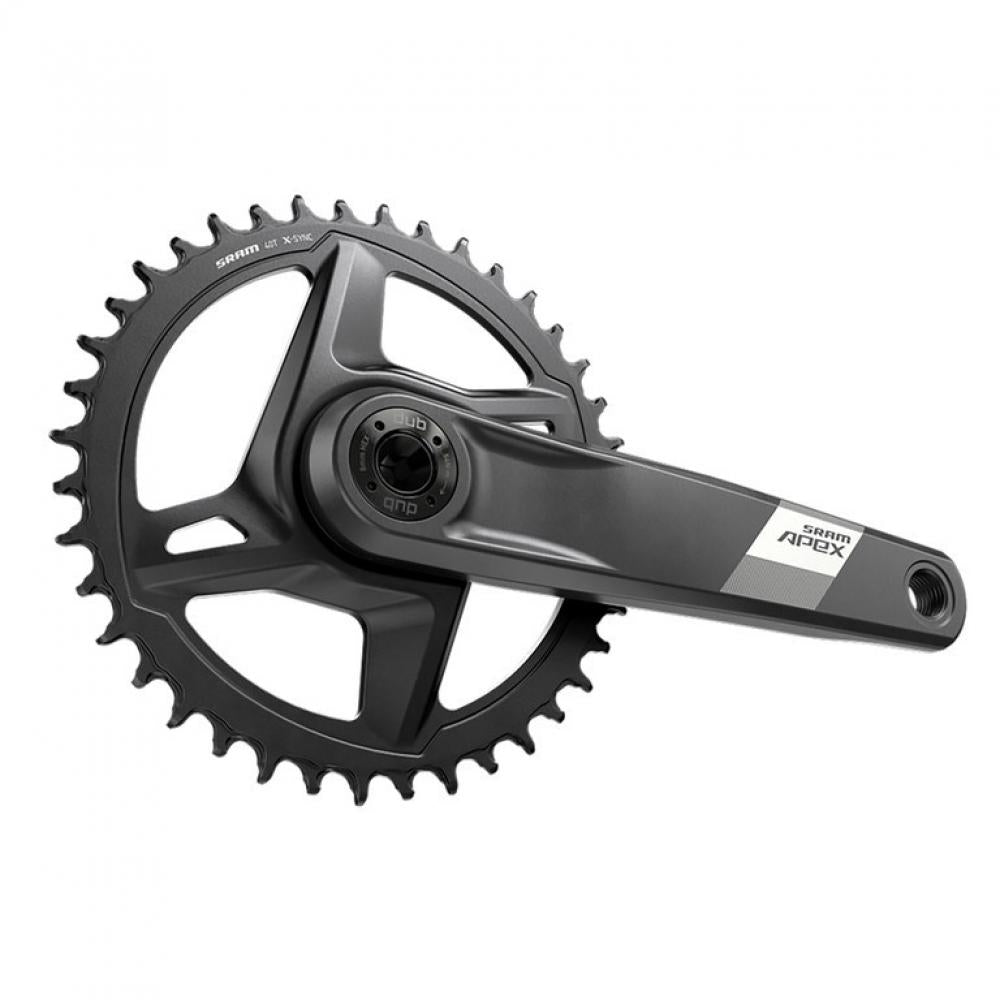 SRAM Apex 1 DUB Wide Kurbelgarnitur 172,5mm 40T - 1x-Antrieb für Gravel und Straße