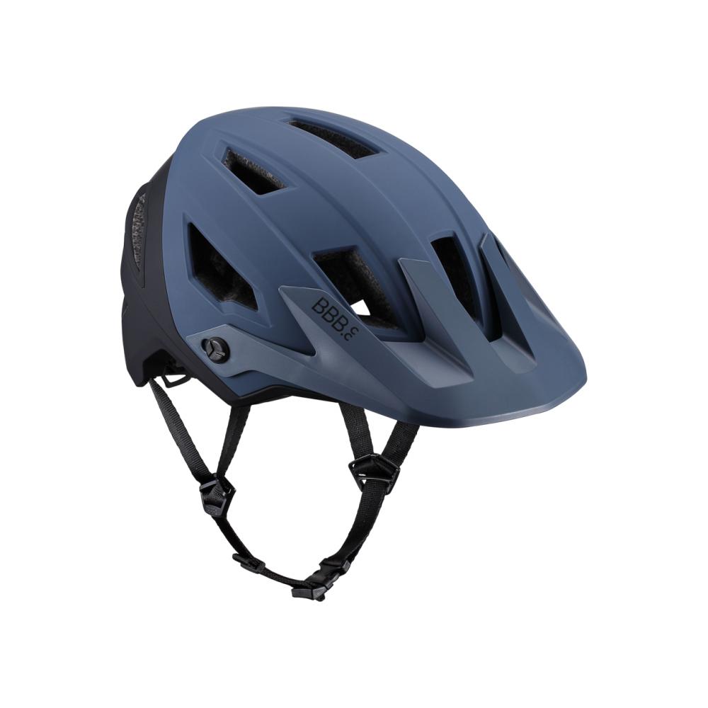 BBB Cycling BBB Helm Shore L (59-62cm) matt blau - sicherer MTB-Helm für Trail & Enduro