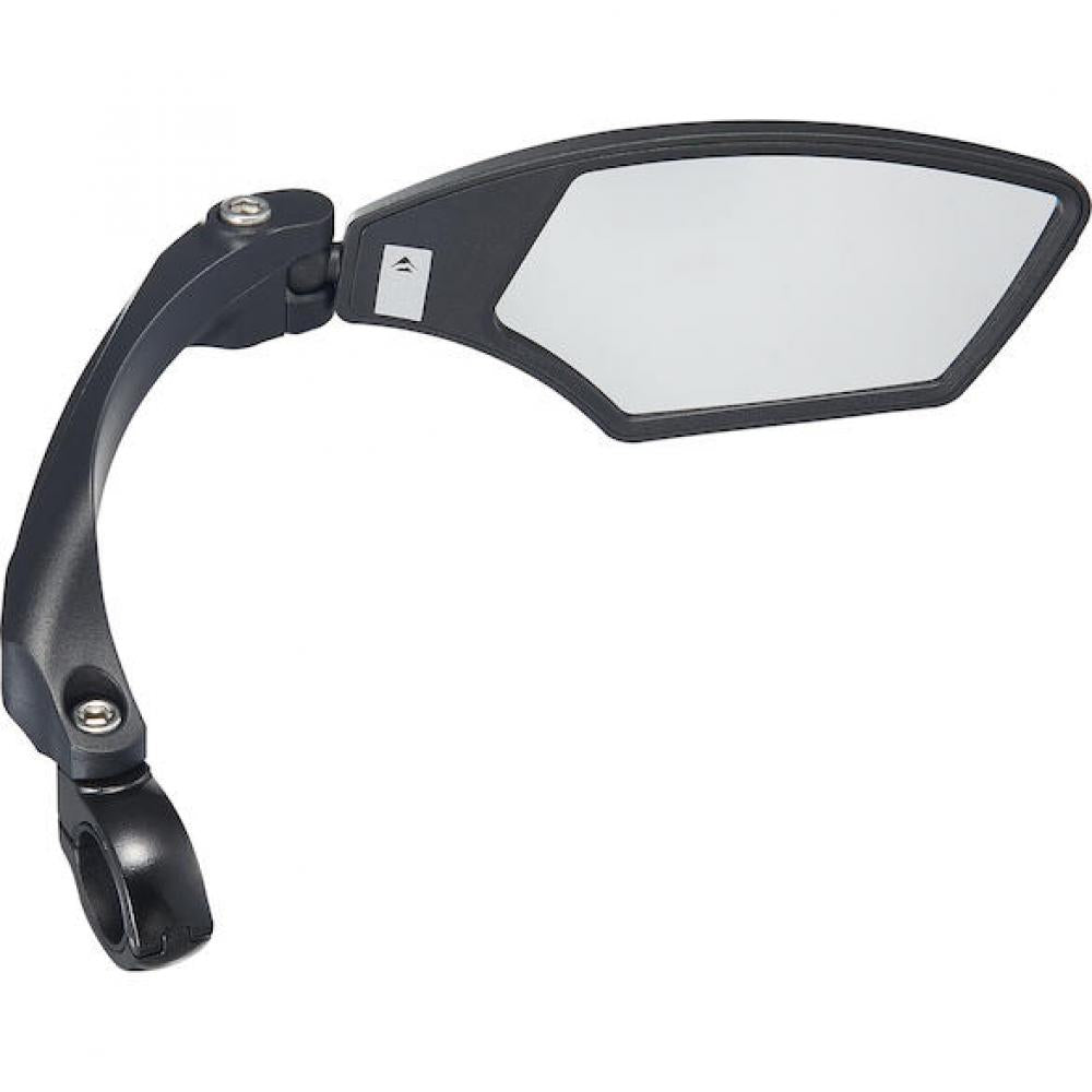 Merida Rückspiegel mit Lenkerklemmung 21-26 mm Schwarz - Schwenkbarer Fahrradspiegel