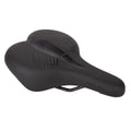 Schwarzer Ergotec Sattel Comfort L soft, 265x206mm, ergonomisch geformt.