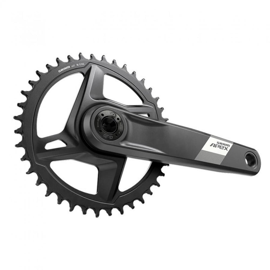SRAM Apex 1 DUB Wide Kurbelgarnitur 165 mm 40T - leichte 1x Performance für Gravel