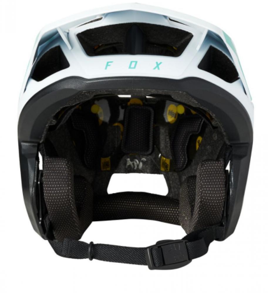 FOX Helm DROPFRAME PRO CE Trail Helm teal M