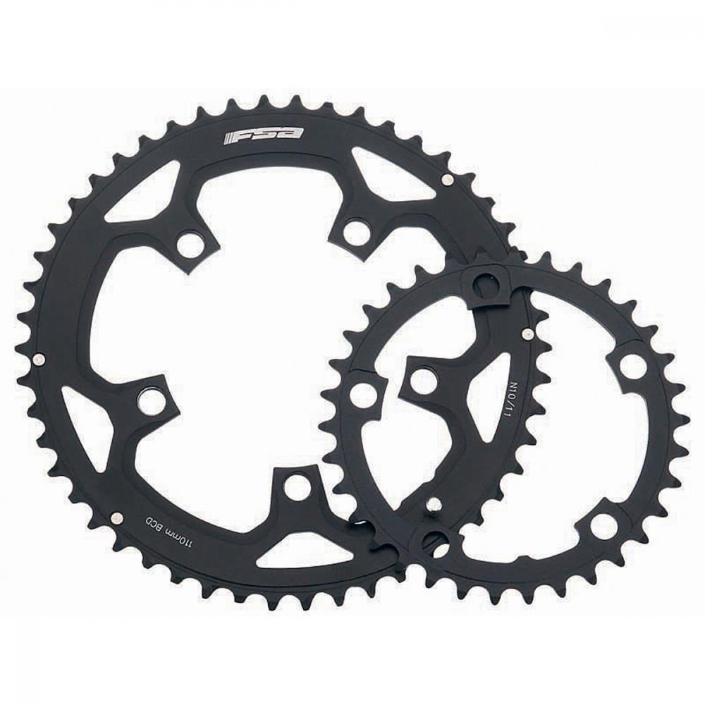 FSA Kettenblatt E-Bike 5-Arm 2x 110 mm x 34 T Schwarz - präzise Schaltperformance