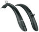 SKS Schutzblech-Set Beavertail für 26-28 Zoll Räder - robust, wetterfest und mit optimaler Passform. Ideal für Sport- und Citybikes, einfache Montage