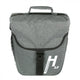 Haberland Einzeltasche 14l Basic 3.0 grau - praktische Gepäckträgertasche für Alltag und Tour