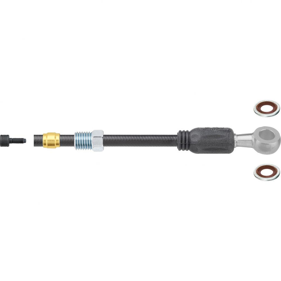 Jagwire Bremsleitungsset Sport Hydraulic für Mineralöl l Schwarz - zuverlässige Brems-Performance