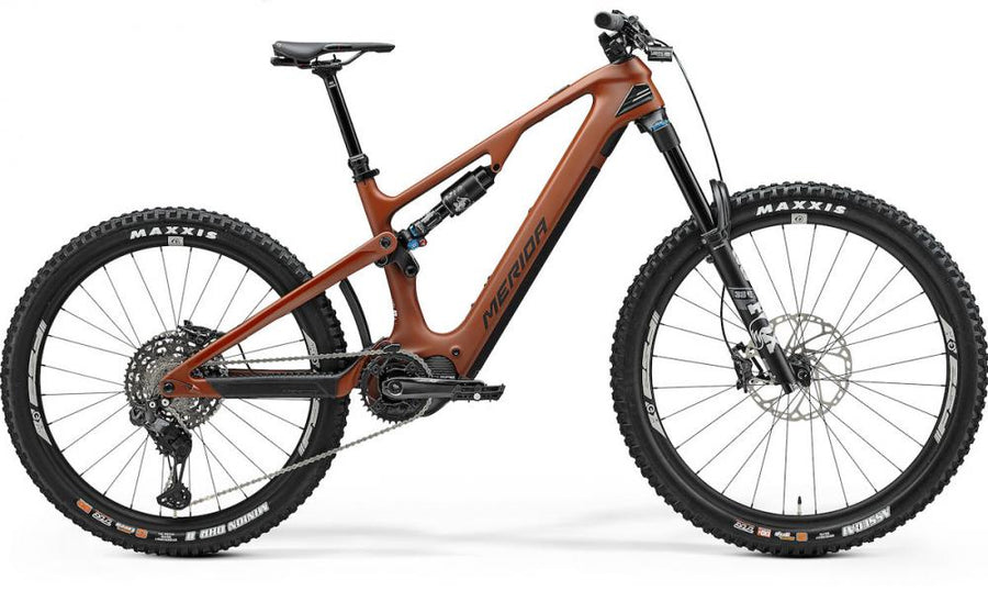 Merida eONE-SIXTY 8000 III1 glossy mokka(black) M Mokka/schwarz - leistungsstarkes E-MTB