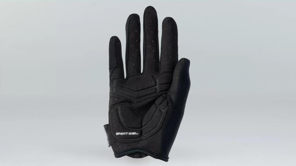 BG SPORT GEL GLOVE LF BLK M - Gel Fahrradhandschuh Links Schwarz Größe M - Handschuh Langfinger