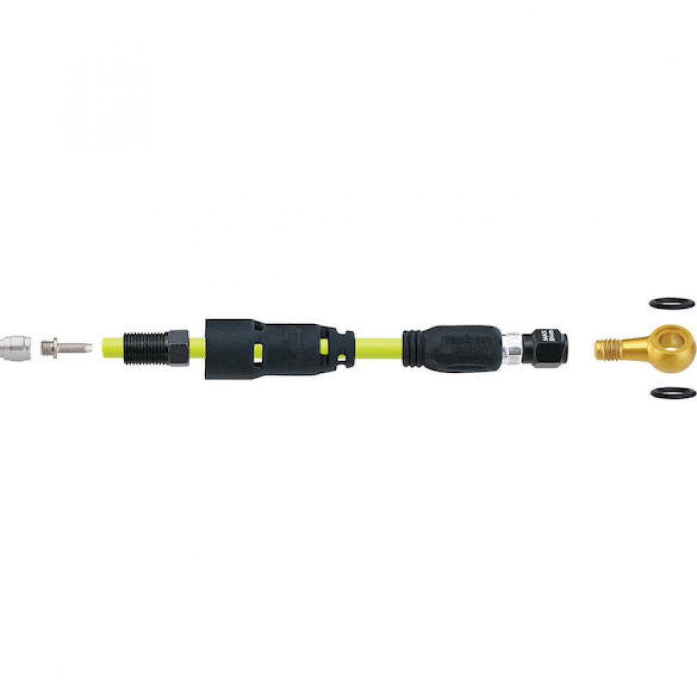 Jagwire Anschlussset Pro Quick-Fit Adapter für SRAM/AVID Universal Schwarz/gold - maximale Brems-Performance