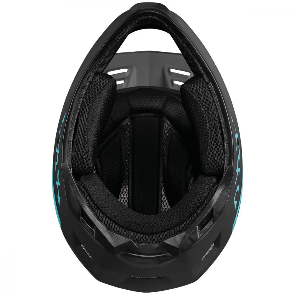 IXS Sports Division iXS Xult DH Helmet S/M Lagoon - Fullface-Helm für Downhill & Bikepark