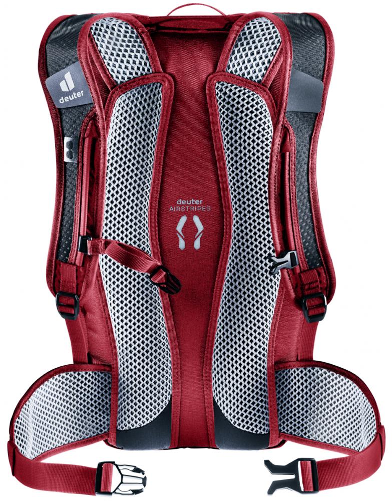 Deuter Race 16 Fahrradrucksack 16L Rot - Leicht, Stabil, Komfortabel