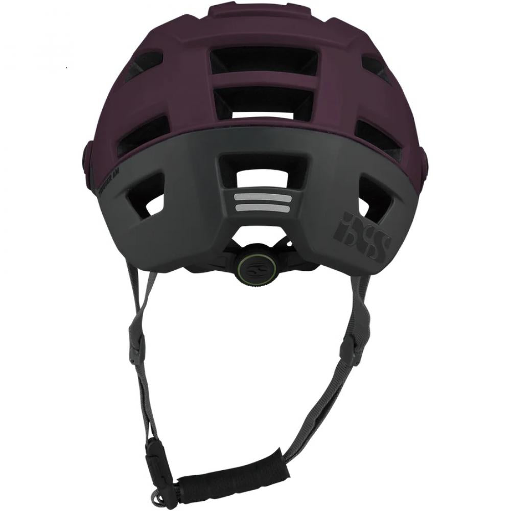 IXS Sports Division iXS Trigger AM helmet M Raisin - leichter All-Mountain-Fahrradhelm mit Top-Belüftung