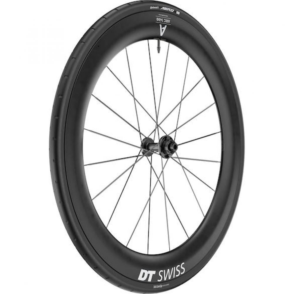 DT Swiss ARC 1400 Dicut 65 Carbon Laufrad 622x22mm - Aerodynamisches Rennrad Laufrad - Laufräder Road Disc