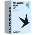 Schwalbe Fahrradschlauch SCV7 40mm für 20 Zoll Reifen (40-62/406)