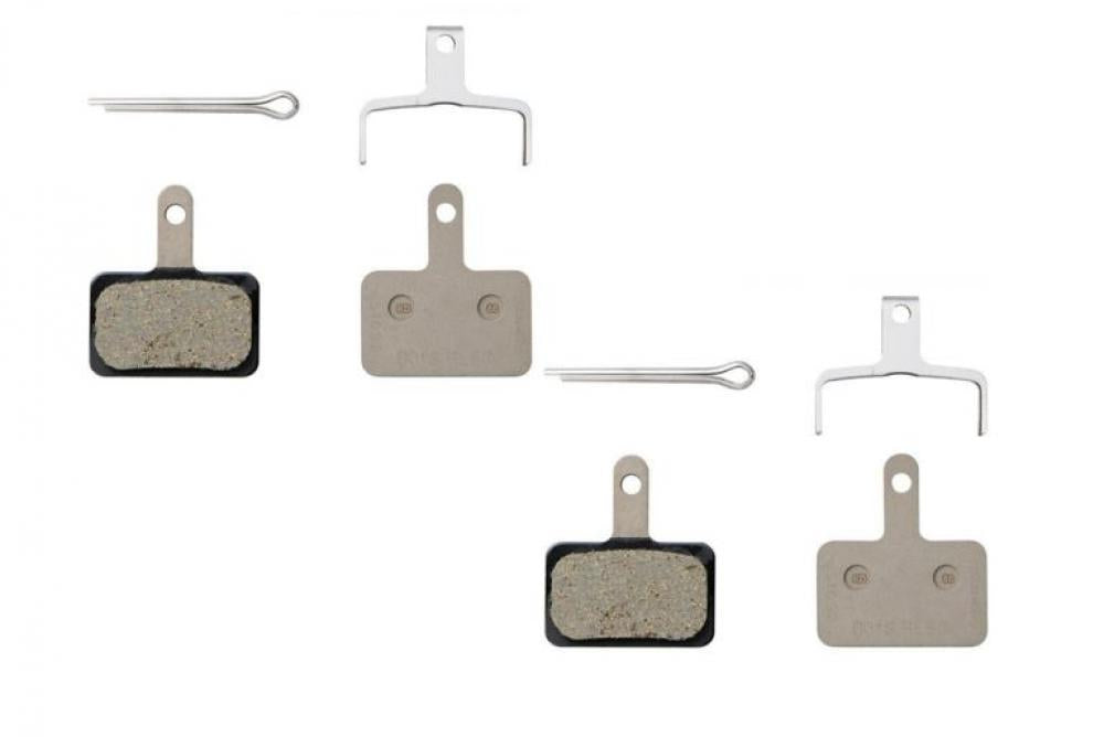 2x SHIMANO B05S-RX Resin-Bremsbeläge für 2 Bremssättel