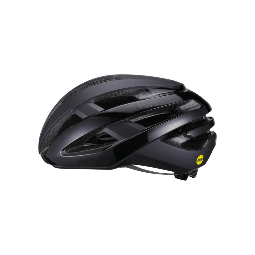 BBB Cycling Helm Maestro MIPS M matt schwarz - leichter Rennradhelm mit Top-Belüftung