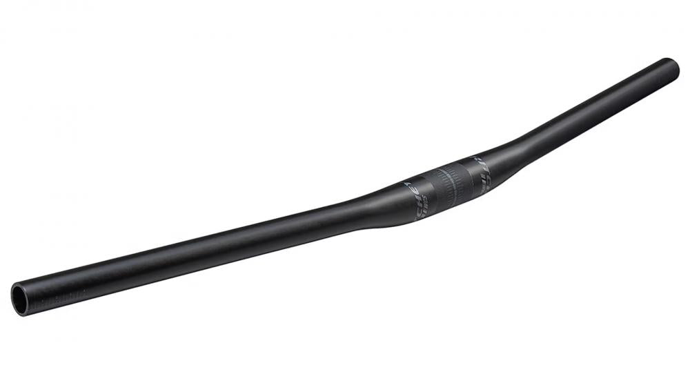 Ritchey WCS Carbon 2X Flat MTB Lenker, 31,8mm, 710mm, +/-5mm Rise, 5° Backsweep, matt UD-Carbon.