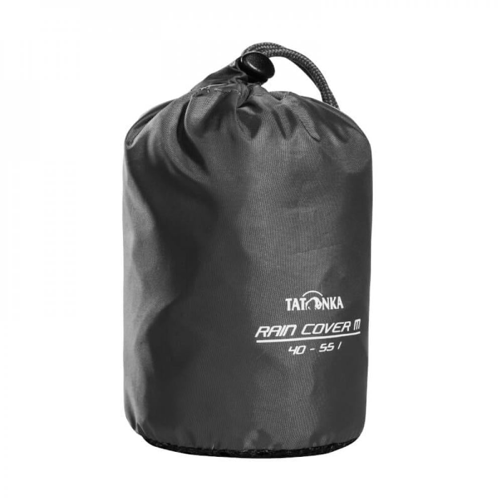 Tatonka Rain Cover 40-55l black - Regenhülle Unisex 40 bis 55 L mit wasserdichter Beschichtung
