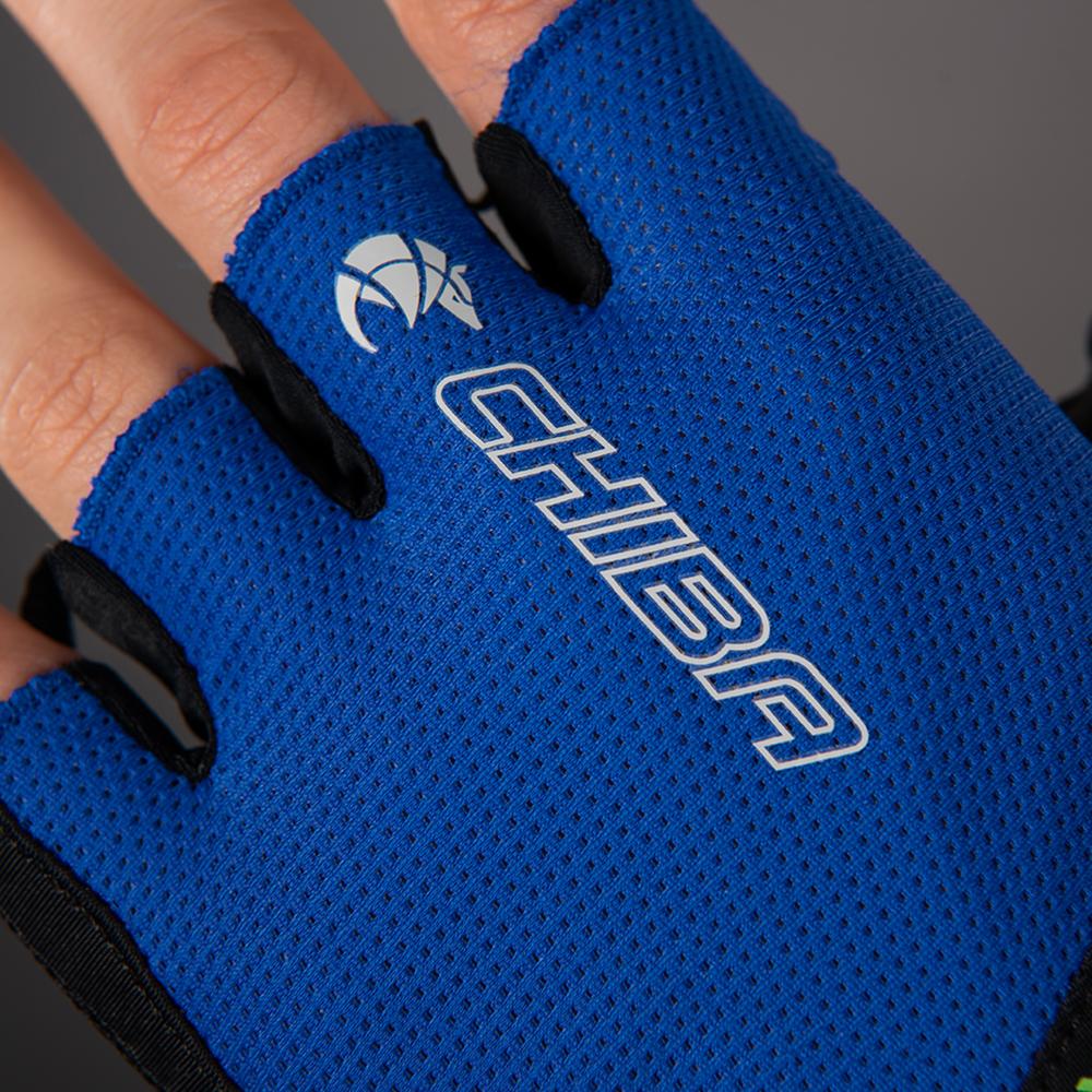 CHIBA BioXCell Air - Radhandschuhe kurz, royal, Größe M