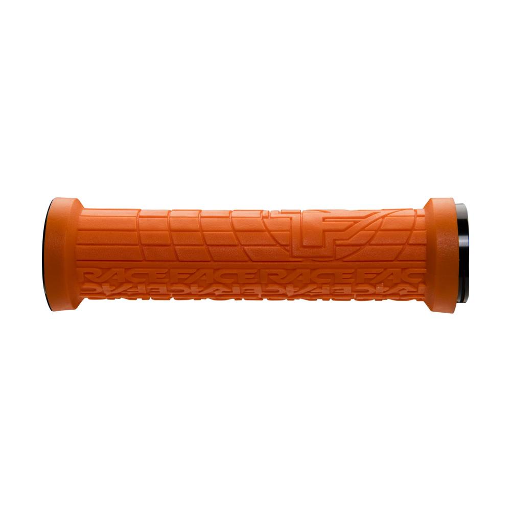 Race Face Grippler Lock-On Griff, 33mm, orange - maximaler Halt und Kontrolle