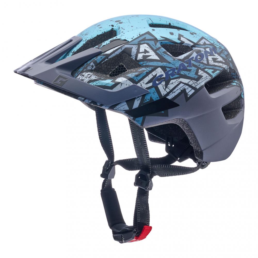 CRATONI Maxster Pro Kinderhelm Wild Blue Matt S-M