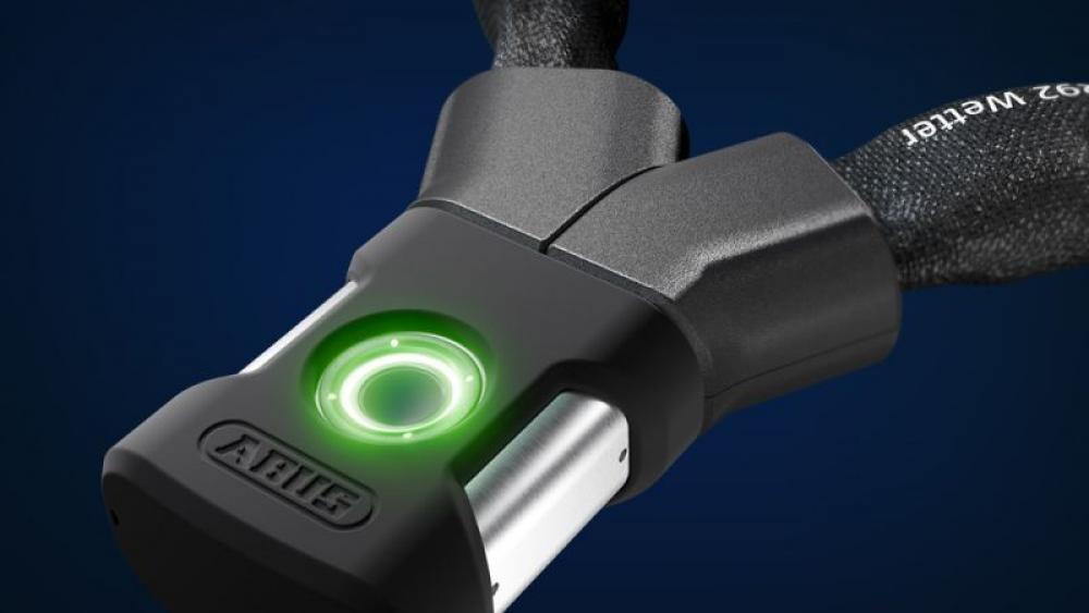 ABUS YARDO 7807F/110 Kettenschloss 110 cm mit Fingerprint