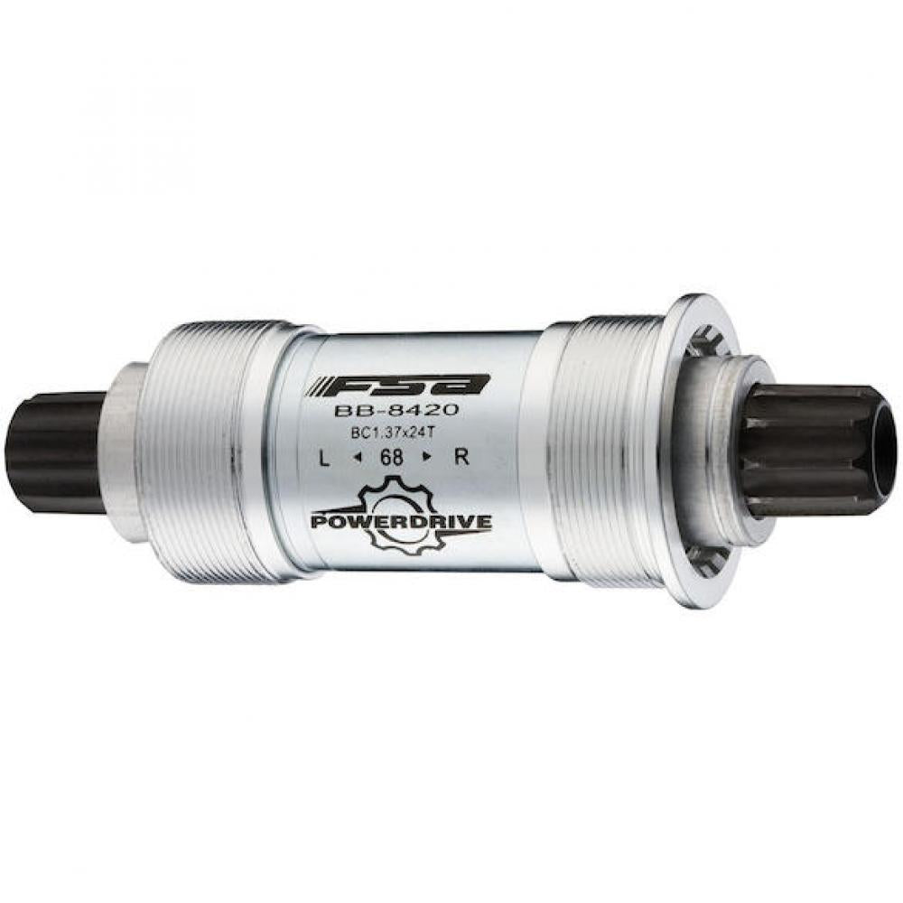 FSA Innenlager BSA73 auf Powerdrive 113 mm Silber - steifes Tretlager mit hoher Laufruhe