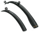 SKS Beavertail XL Schutzblech-Set für 26"-28" MTB, schlagfester Kunststoff, optimierter Spritzschutz, einfache Montage, auch für Federgabeln geeignet