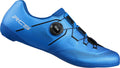 SHIMANO Fahrradschuhe RC503 Herren/Damen Road SPD-SL Fahrradschuhe Größe 47 breit, Blau