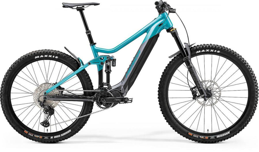 Merida eONE-SIXTY 700 EP2 XL (47) Türkis/Anthrazit - kraftvolles Enduro-E-MTB