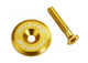 REVERSE, Steuersatz, Steuersatzkappe mit Schraube, nur 7g, Gold