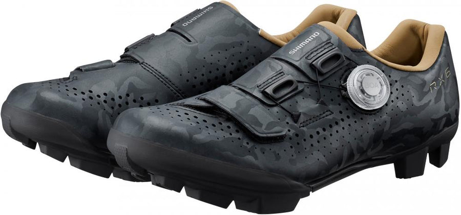 SHIMANO RX600 Damen Gravel SPD Fahrradschuhe - Größe 40, Grau