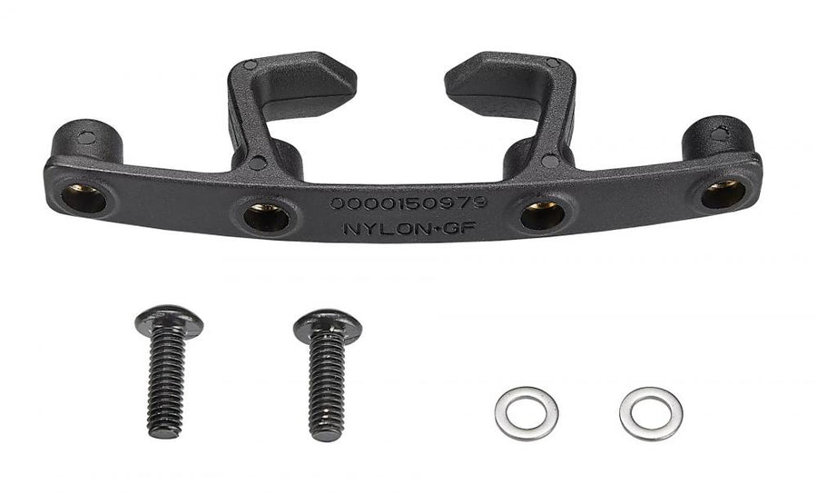 FUNNEL CBG ICR FUNNEL - LEVO (GEN.3) MAIN PIVOT CABLE GUIDE FUNNEL & MUD FLAP MOUNTING BRACKET W/ BOLTS - Adapter