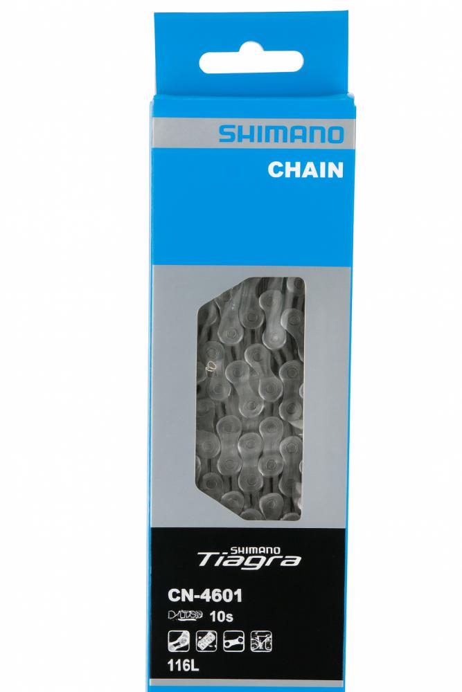 SHIMANO Kette CN-4601 Fahrradkette 10 fach 116 Glieder - 10 fach Antrieb