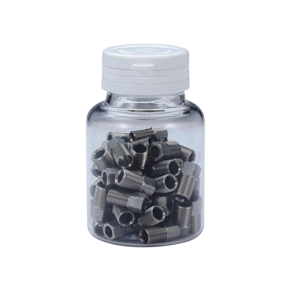BBB Cycling BBB Kompression Nut Sram/Avid stainless 25 silber - zuverlässige Bremsleitungs-Verschraubung