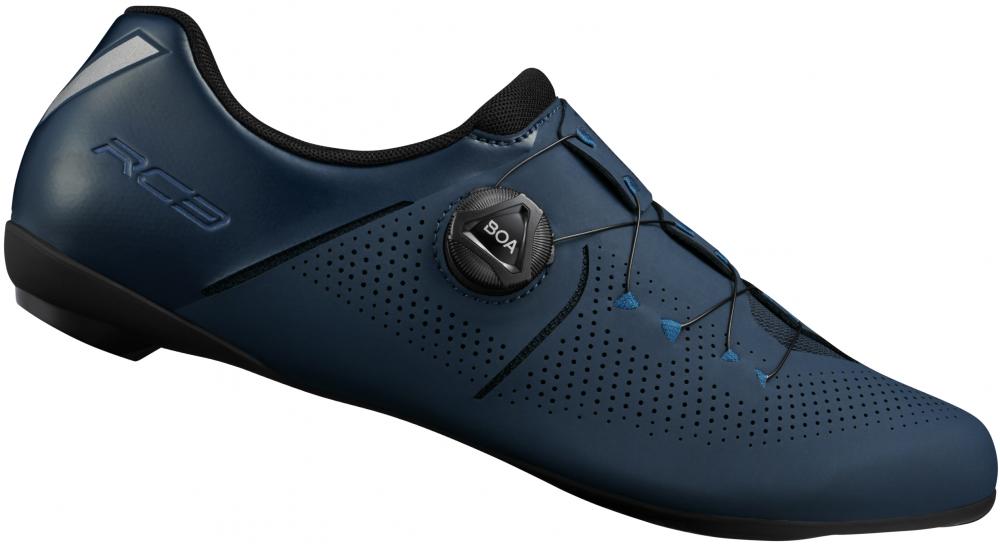 SHIMANO Fahrradschuhe RC302 Herren/Damen Road SPD-SL Größe 43 Blau