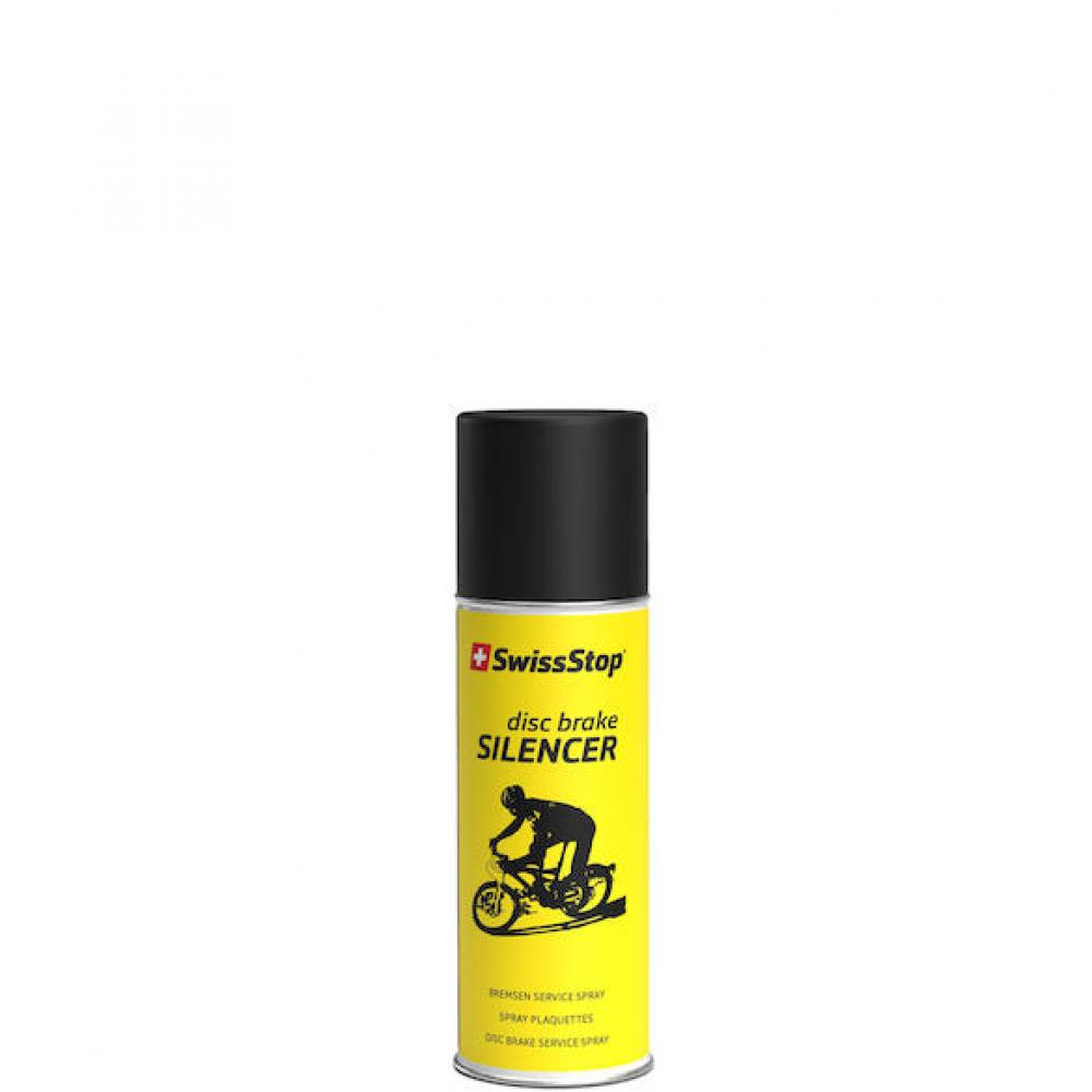 SwissStop Disc Brake Silencer Spray 50 ml Weiß - reduziert Bremsenquietschen