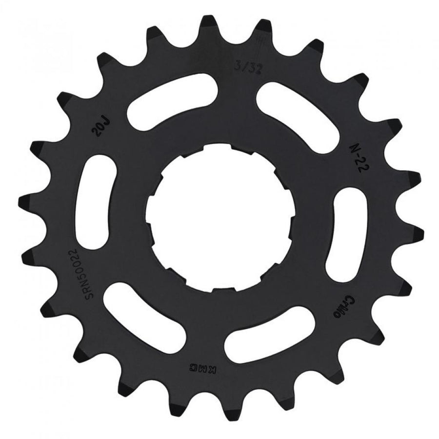 KMC Antriebsritzel E-Bike für Enviolo 1/2" x 3/32", 22 Zähne, schwarz